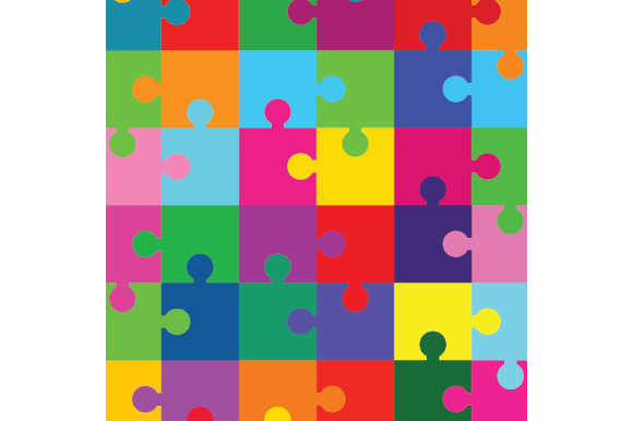 Download Puzzle Pattern, Puzzle Digital Paper - Paper Collection
