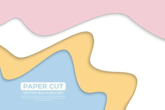 Download Bright Color Paper Cut Background Design - Paper Collection