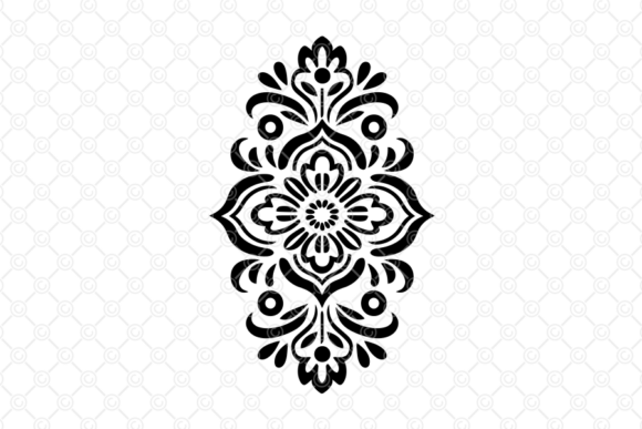 Download Indian Rangoli SVG, Decorative Art, 062 - Rangoli Collection