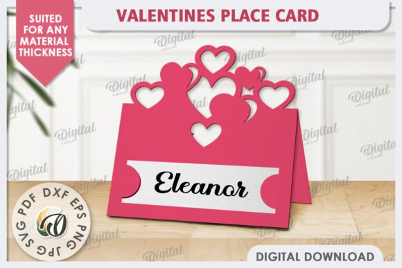 Download Wedding Place Card Paper Cut. Love SVG - Paper Collection