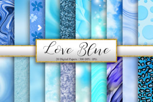Download Blue Background Digital Papers - Paper Collection