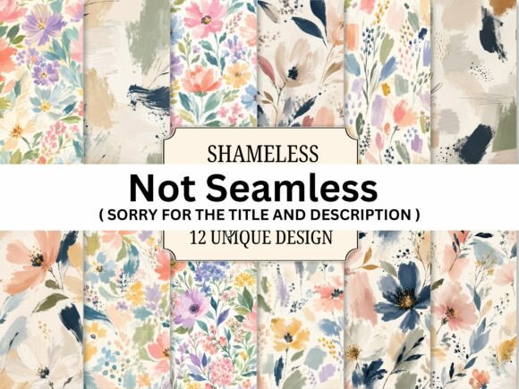 Download Seamless Ditsy Floral Digital Paper Bund - Paper Collection