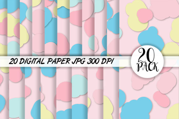 Download Digital Paper Pastel Color Background - Paper Collection