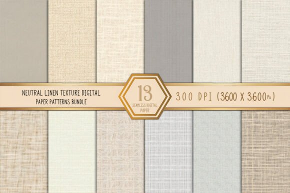 Download Neutral Linen Texture Digital Paper Bund - Paper Collection