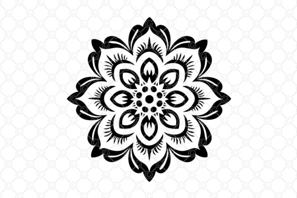 Download Indian Rangoli SVG, Decorative Art, 001 - Rangoli Collection