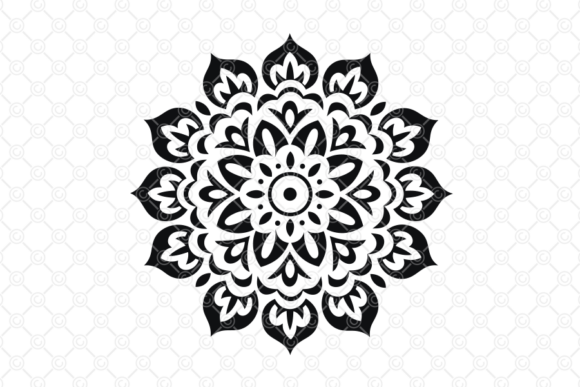 Download Indian Rangoli SVG, Decorative Art, 028 - Rangoli Collection