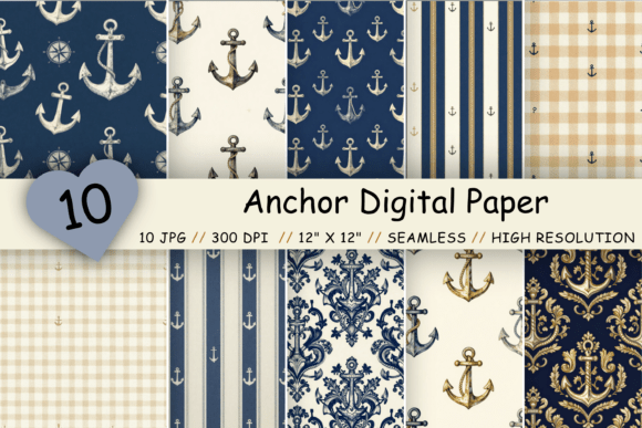 Download Anchor Digital Paper Pack, Classic - Paper Collection
