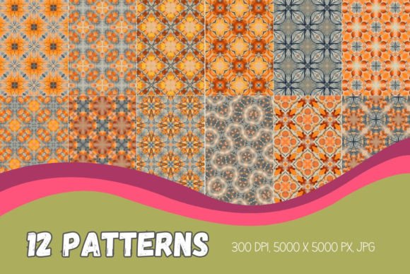 Download Fall Patterns, Fall Digital Paper Pack - Paper Collection