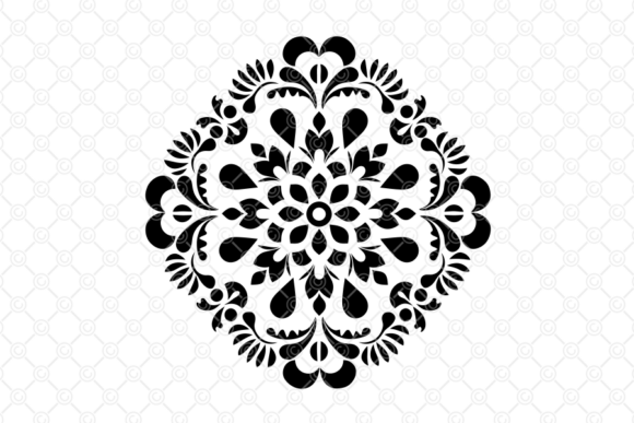Download Indian Rangoli SVG, Decorative Art, 003 - Rangoli Collection