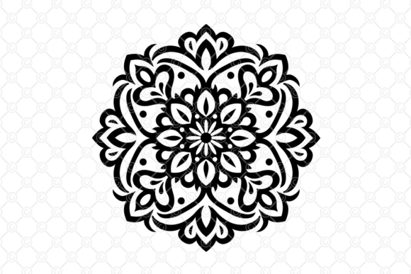 Download Indian Rangoli SVG, Decorative Art, 012 - Rangoli Collection