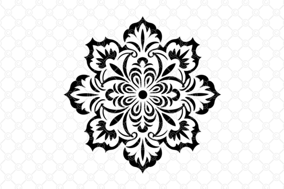 Download Indian Rangoli SVG, Decorative Art, 071 - Rangoli Collection