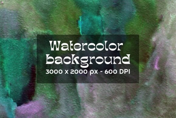 Download Green Watercolor Hand Painted Paper - Paper Collection