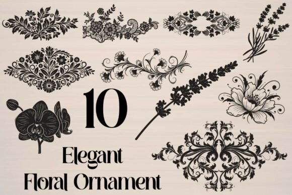 Download Elegant Floral Ornament - Premium Bundle