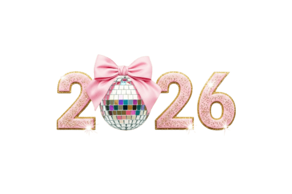 Download Pink Glitter 2026 New Year Occasion - Occasion Collection