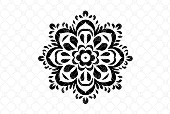 Download Indian Rangoli SVG, Decorative Art, 010 - Rangoli Collection