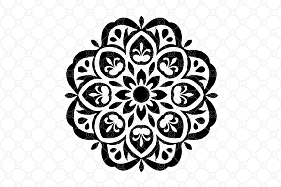 Download Indian Rangoli SVG, Decorative Art, 058 - Rangoli Collection