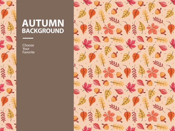 Download Autumn Vector Wallpaper Pattern Seamless - Paper Collection