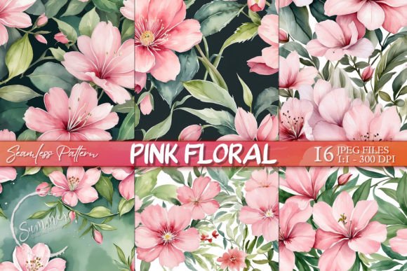 Download Spring Pink Floral Wallpaper Pattern - Paper Collection