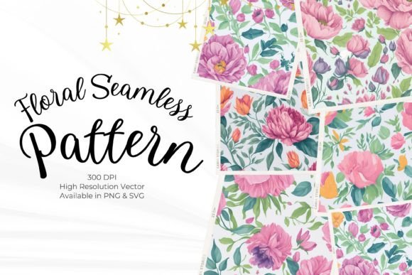 Download Seamless Floral Watercolor Pattern - Premium Resources