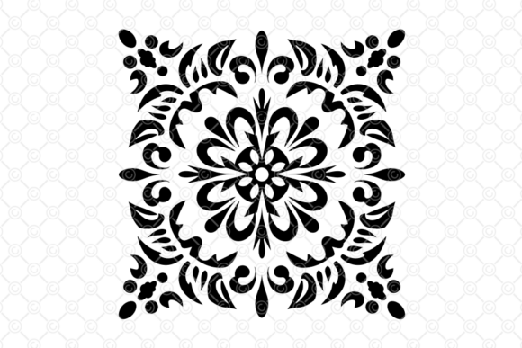 Download Indian Rangoli SVG, Decorative Art, 094 - Rangoli Collection