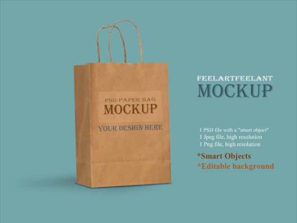 Download Paper Bag Mock Up, Gift Craft Paper Bag, - Paper Collection