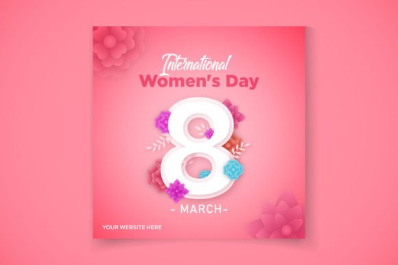 Download International Women's Day Post Template - Premium Resources