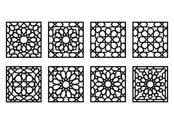 Download Geometric Panel EPS Bundle - Eps Collection