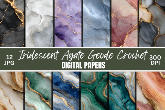 Download Agate Seamless Pattern Digital Paper - Paper Collection