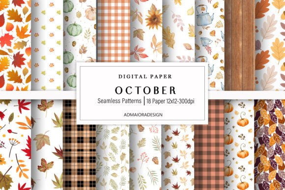 Download Autumn Digital Paper - Paper Collection
