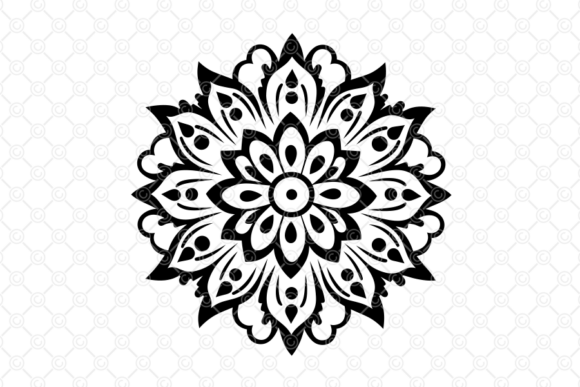 Download Indian Rangoli SVG, Decorative Art, 017 - Rangoli Collection