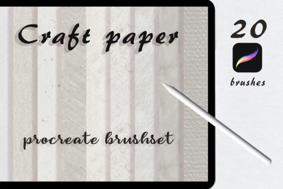 Download Craft Paper Procreate Brushset - Paper Collection