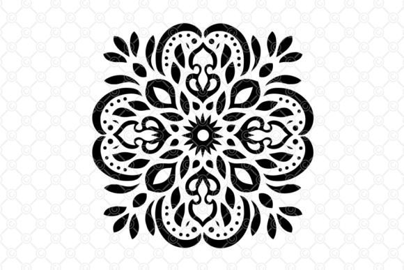 Download Indian Rangoli SVG, Decorative Art, 026 - Rangoli Collection