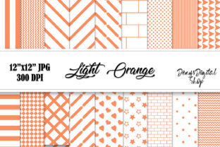Download Light Orange Papers, Scrapbook Papers - Paper Collection