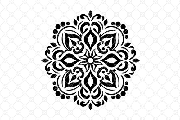 Download Indian Rangoli SVG, Decorative Art, 068 - Rangoli Collection