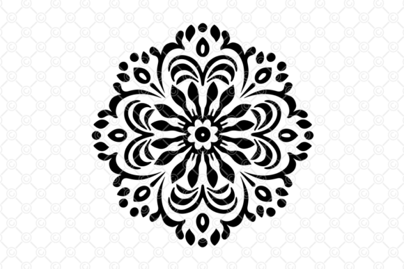 Download Indian Rangoli SVG, Decorative Art, 090 - Rangoli Collection
