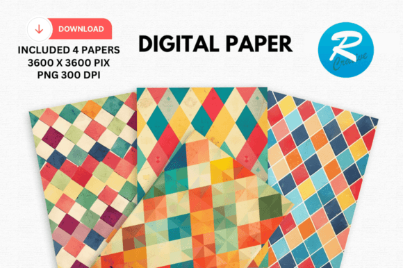 Download Argyle Digital Paper Printable Patterns - Paper Collection