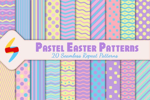 Download Pastel Easter Seamless Repeat Patterns - Seamless repeat Collection