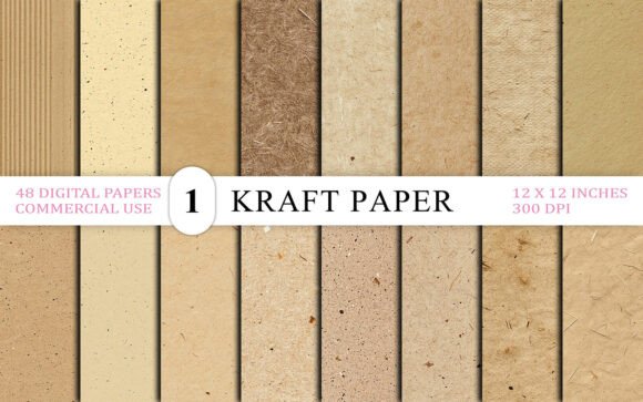 Download Seamless Kraft Paper Texture Background - Paper Collection