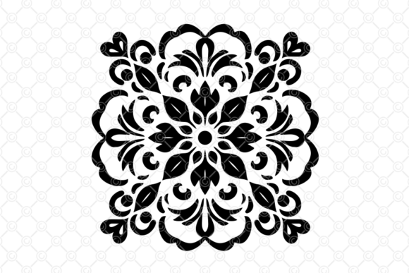 Download Indian Rangoli SVG, Decorative Art, 086 - Rangoli Collection
