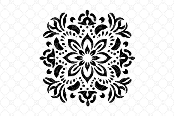 Download Indian Rangoli SVG, Decorative Art, 004 - Rangoli Collection