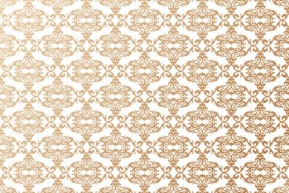 Download Seamlessly Damask Wallpaper Pattern Gold - Paper Collection